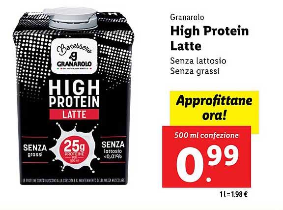 High Protein Latte