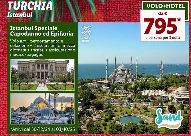 Istanbul Speciale Capodanno ed Epifania