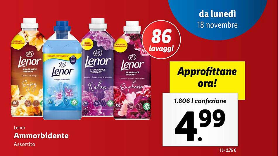 Lenor Ammorbidente Assortito