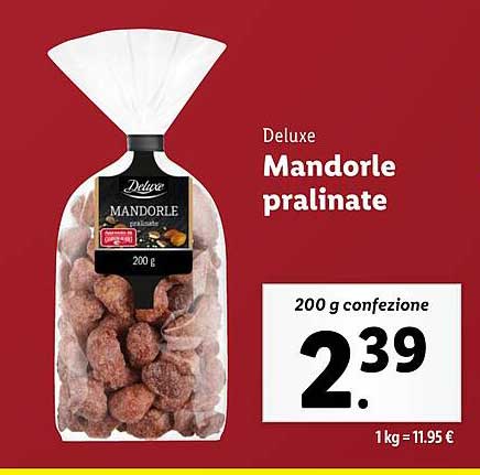 Mandorle pralinate