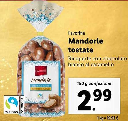 Mandorle tostate