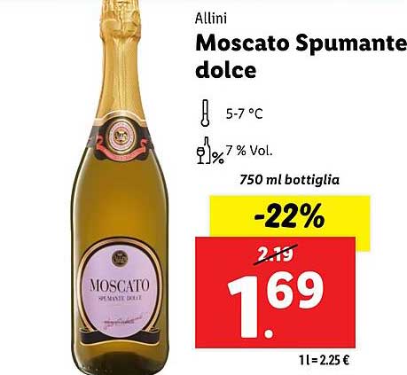 Moscato Spumante dolce