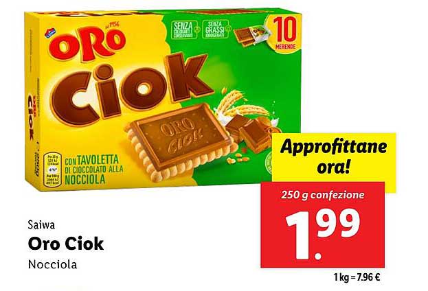 Oro Ciok Nocciola