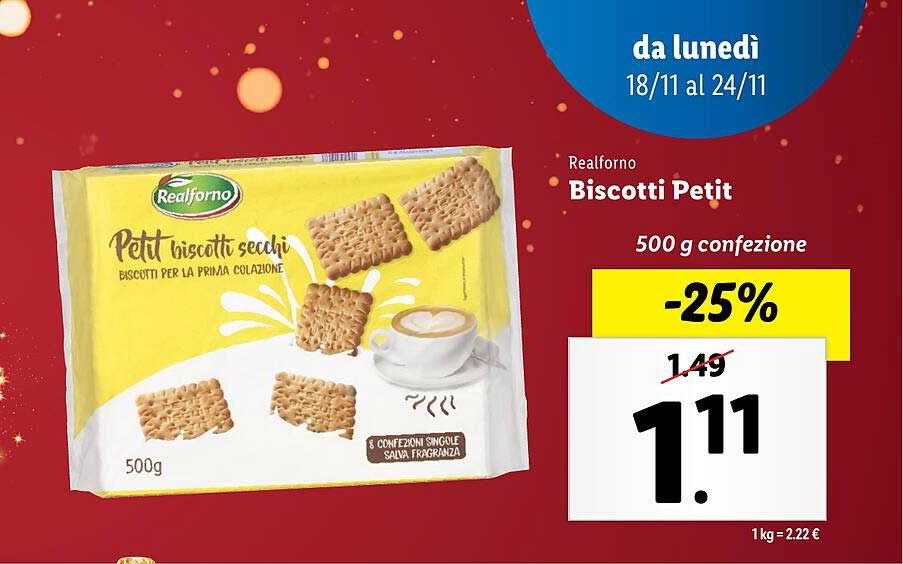 Realforno Biscotti Petit