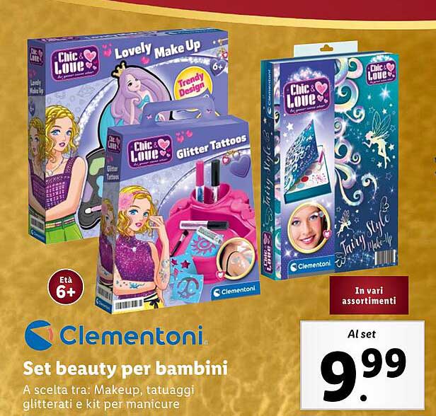 Set beauty per bambini