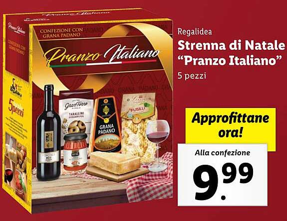 Strenna di Natale "Pranzo Italiano"