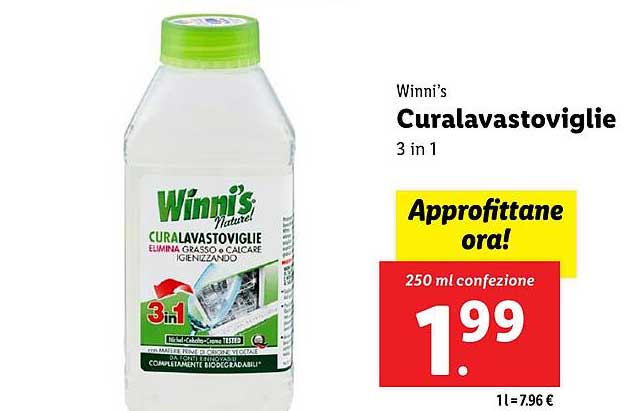 Winni's Curalavastoviglie 3 in 1