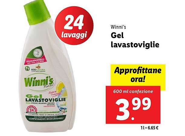 Winni's Gel lavastoviglie