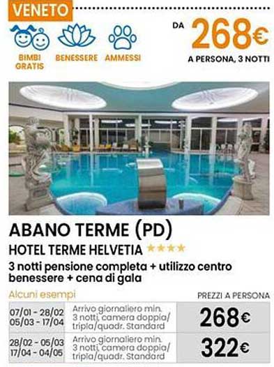 ABANO TERME (PD) HOTEL TERME HELVETIA