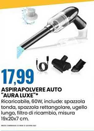 ASPIRAPOLVERE AUTO "AURA LUXE"