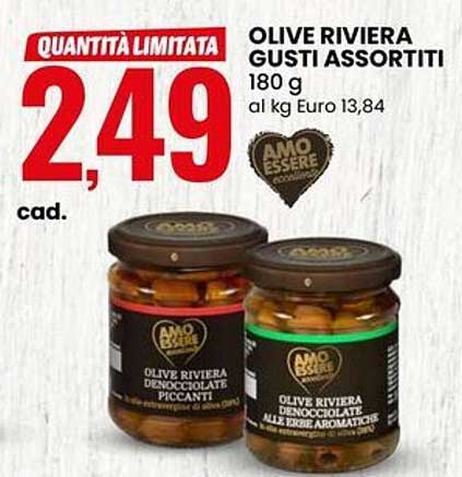 OLIVE RIVIERA GUSTI ASSORTITI