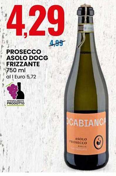 PROSECCO ASOLO DOCG FRIZZANTE