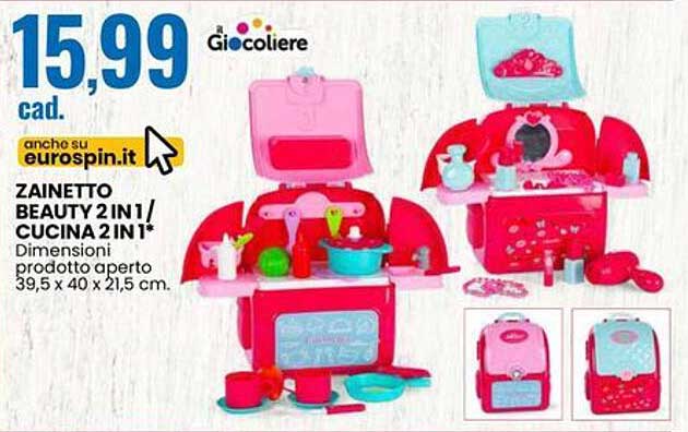 ZAINETTO BEAUTY 2 IN 1 / CUCINA 2 IN 1*