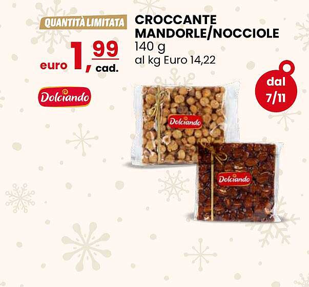 CROCCANTE MANDORLE/NOCCIOLE