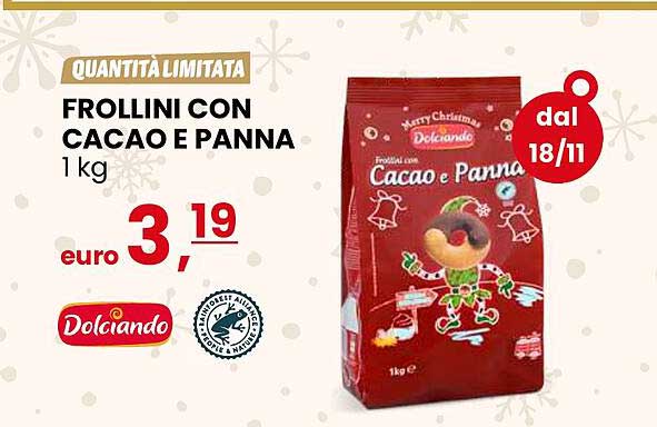 FROLLINI CON CACAO E PANNA