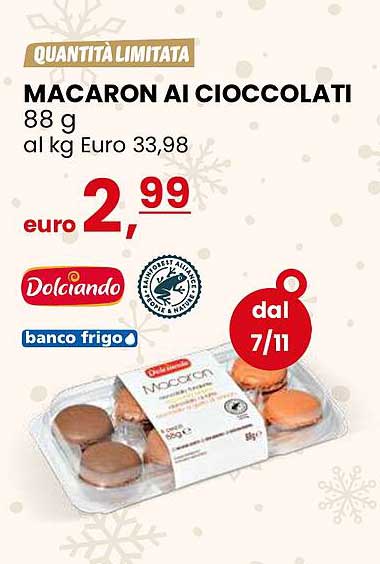 MACARON AI CIOCCOLATI