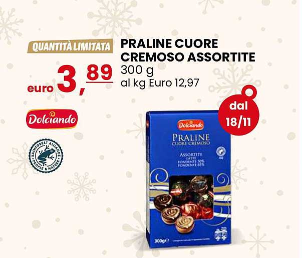 PRALINE CUORE CREMOSO ASSORTITE