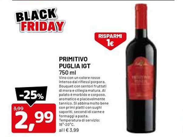 PRIMITIVO PUGLIA IGT