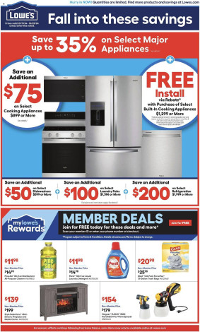 Lowe's Weekly Ad