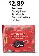 Benton's Candy Cane Sandwich Creme Cookies