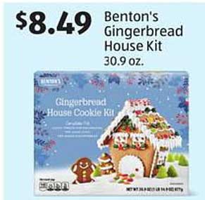 Benton's Gingerbread House Cookie Kit
