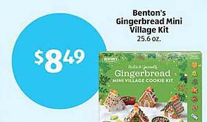 Benton's Gingerbread Mini Village Kit