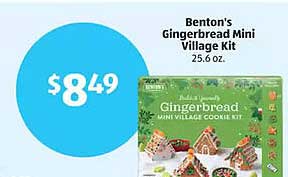 Benton's Gingerbread Mini Village Kit