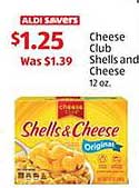 Cheese Club Shells and Cheese