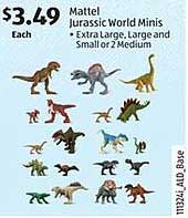 Mattel Jurassic World Minis