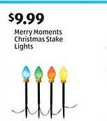 Merry Moments Christmas Stake Lights