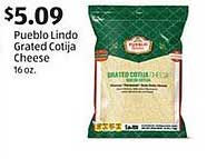 Pueblo Lindo Grated Cotija Cheese