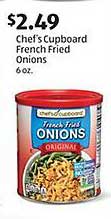 Chef's Cupboard French Fried Onions
