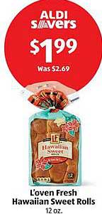 L'oven Fresh Hawaiian Sweet Rolls