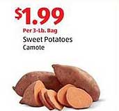 Sweet Potatoes Camote