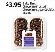 Bake Shop Chocolate Frosted Chocolate Sugar Cookies