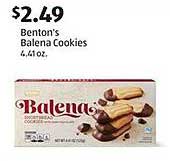 Benton's Balena Cookies