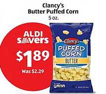 Clancy's Butter Puffed Corn