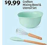 Crofton Mixing Bowl & Utensil Set