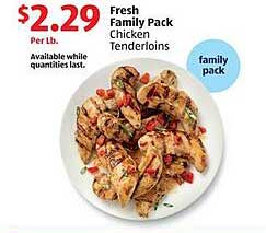 Fresh Family Pack Chicken Tenderloins