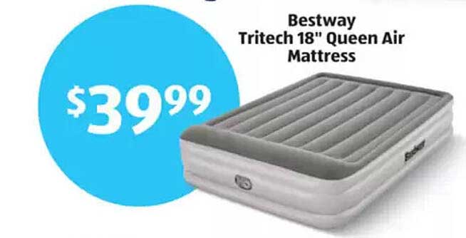 Bestway Tritech 18" Queen Air Mattress