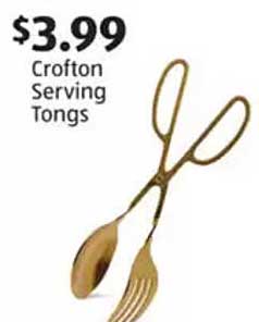 Crofton Serving Tongs