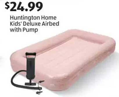 Huntington Home Kids' Deluxe Airbed with Pump