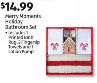 Merry Moments Holiday Bathroom Set