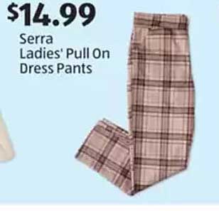 Serra Ladies' Pull On Dress Pants