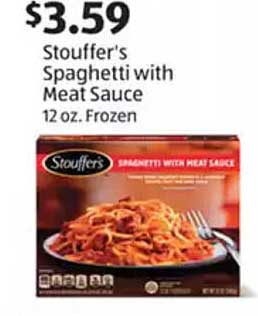 Stouffer's Spaghetti with Meat Sauce