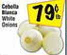 Cebolla Blanca White Onions