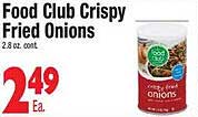 Food Club Crispy Fried Onions