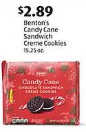 Benton's Candy Cane Sandwich Creme Cookies