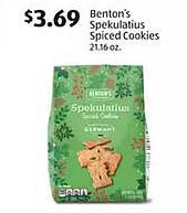 Benton's Spekulatius Spiced Cookies