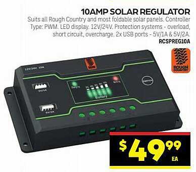 Autopro 10amp Solar Regulator